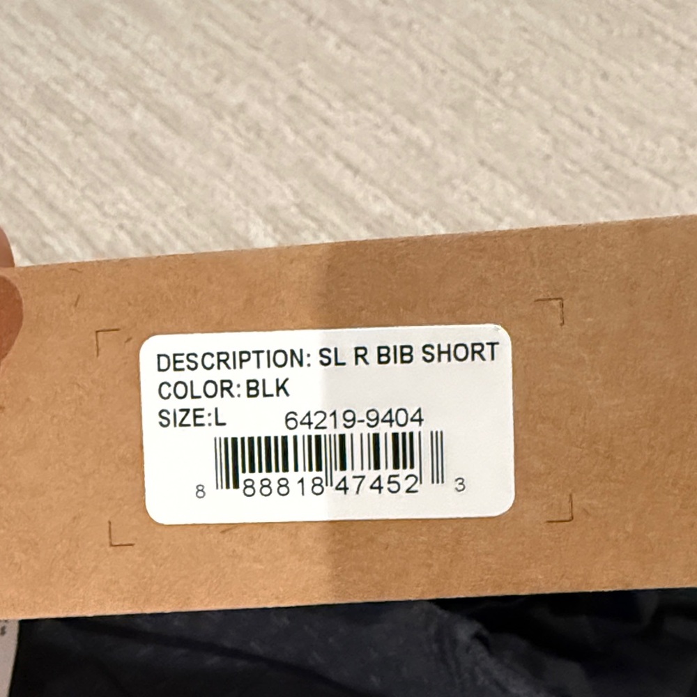 Black Bib Shorts